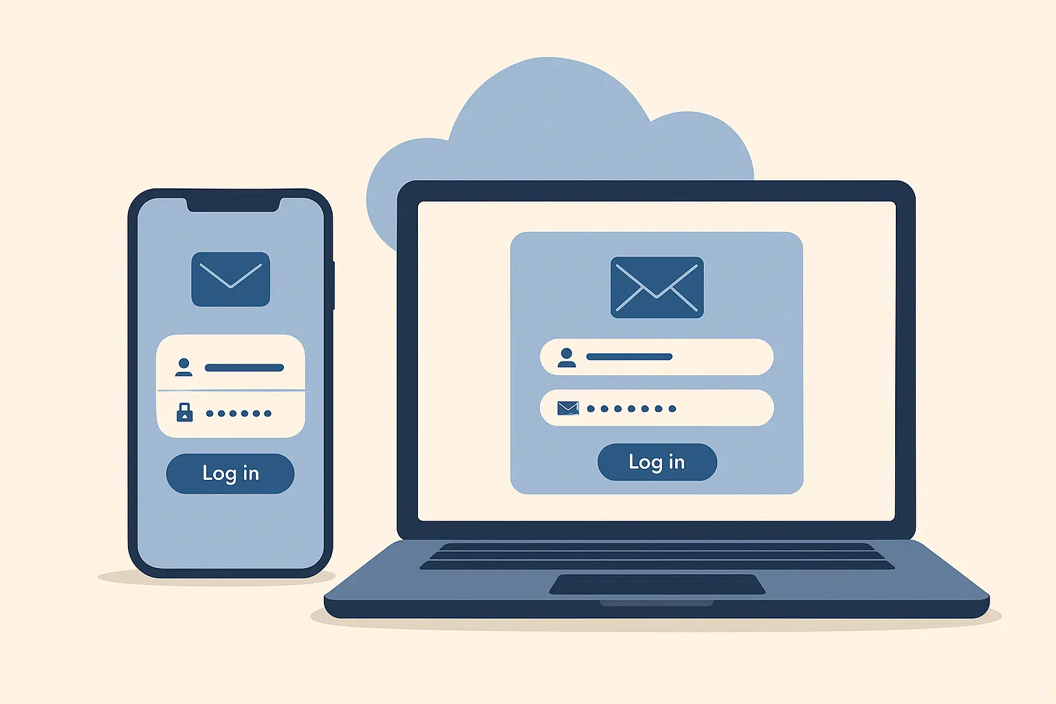 Pantalla de inicio de sesión en Webmail Hispasys
