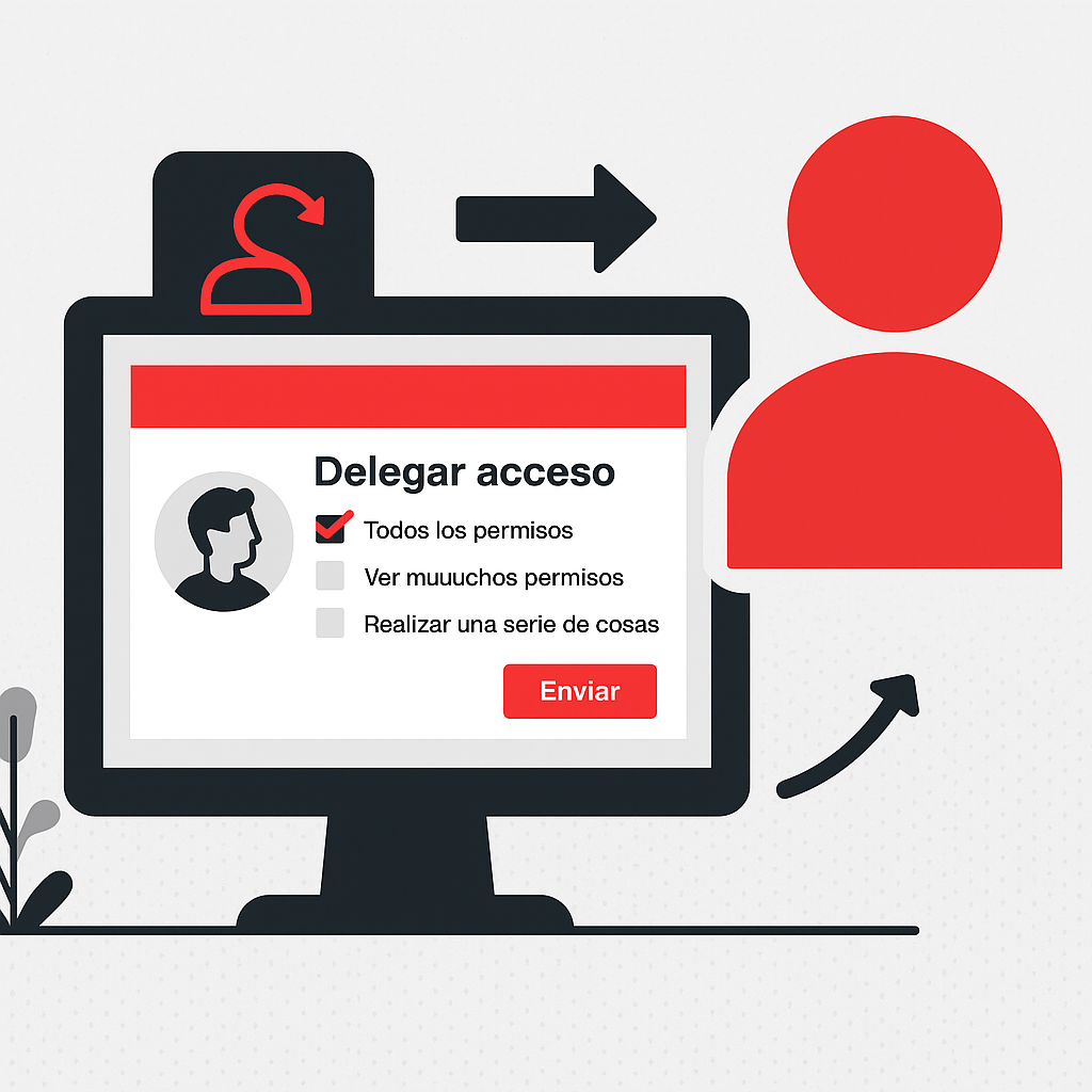 Delegar acceso y gestionar permisos de usuarios en el Área de Cliente de Hispasys