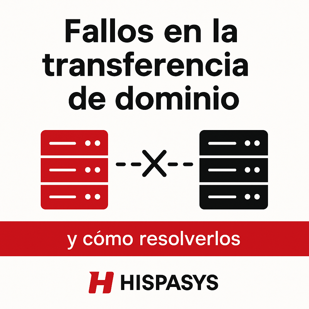 Problemas comunes en la transferencia de dominio entre registradores