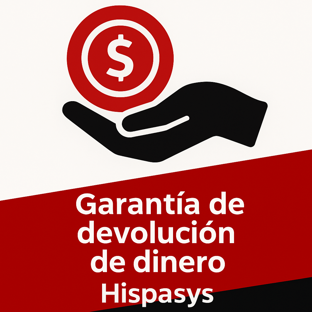 Política de reembolso y garantía de satisfacción de Hispasys