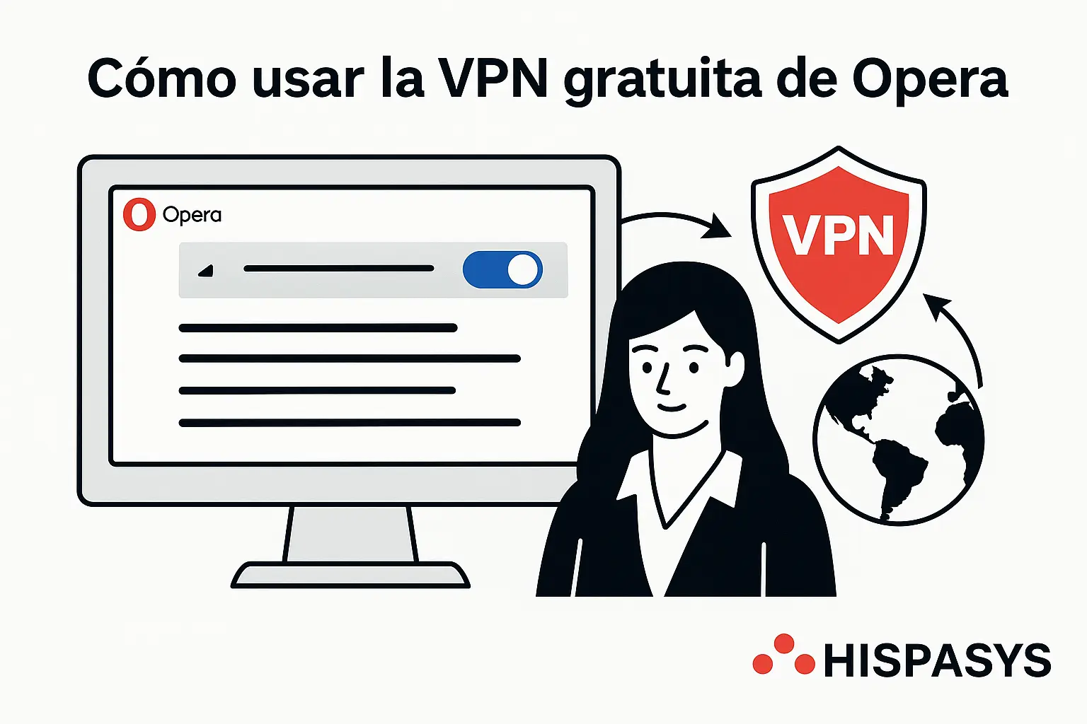 VPN gratuita de Opera — Hispasys